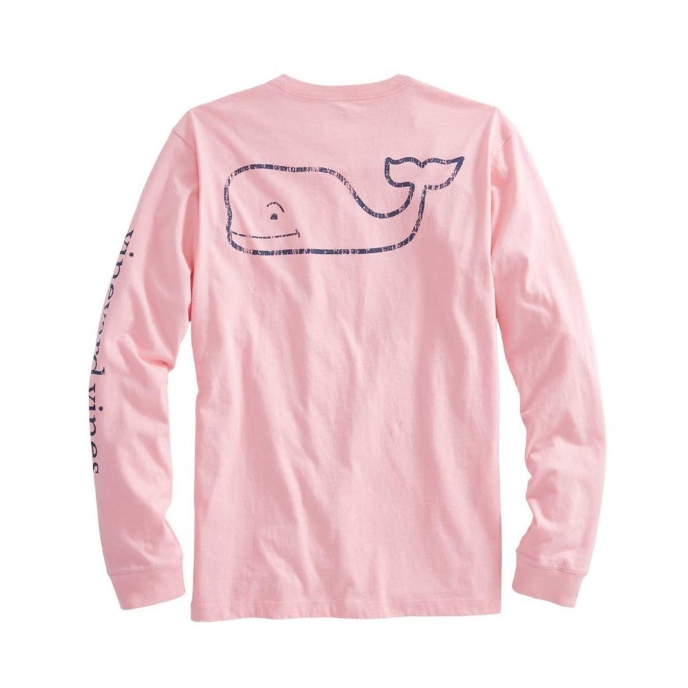 Vineyard Vines Pink Long Sleeve Shirt